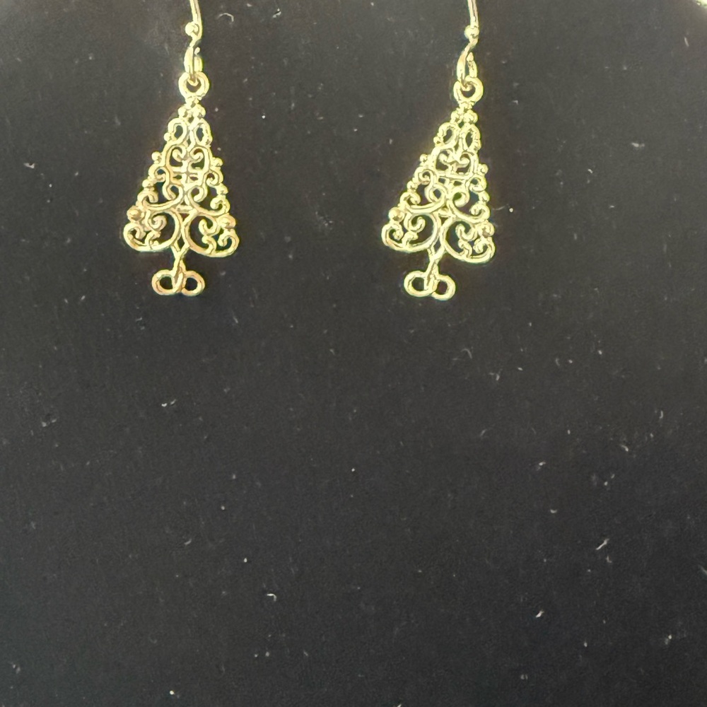 Sterling silver southern gates tree earrings